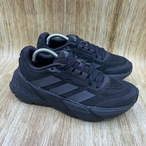 Adidas Adistar Women's‎ Size 6 Running Shoes Black Grey Low Top Sneakers GY1692
